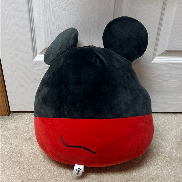 Disney Squishmallows Mickey Mouse Squishmallow - Black and Red - Picture 4 of 4